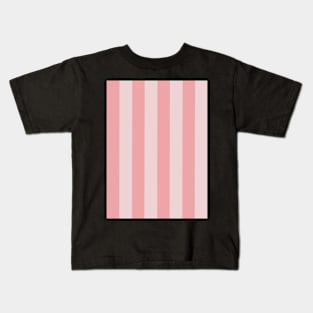 Pink Lines Pattern Kids T-Shirt